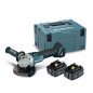 AMOLADORA BATERIA 125 DGA504RMJ 18V+2BAT4AH MAKITA
