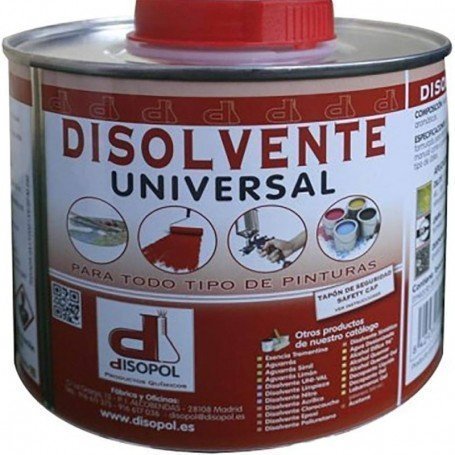 DISOLVENTE UNIVERSAL 500ML DISOPOL