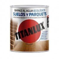 BARNIZ AL AGUA POLIURETANO ECOLOGICO SUELOS Y PARQUETS SATINADO 750ML