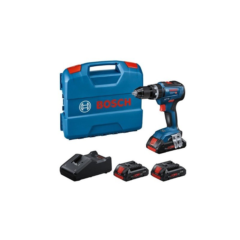 TALADRO ATORNILLADOR GSB18V-65+2X4AH TALADRO ATORNILLADOR GSB18V-65+2X4AH