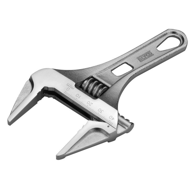 LLAVE AJUSTABLE 160MM - GRAN APERTURA HASTA 43MM