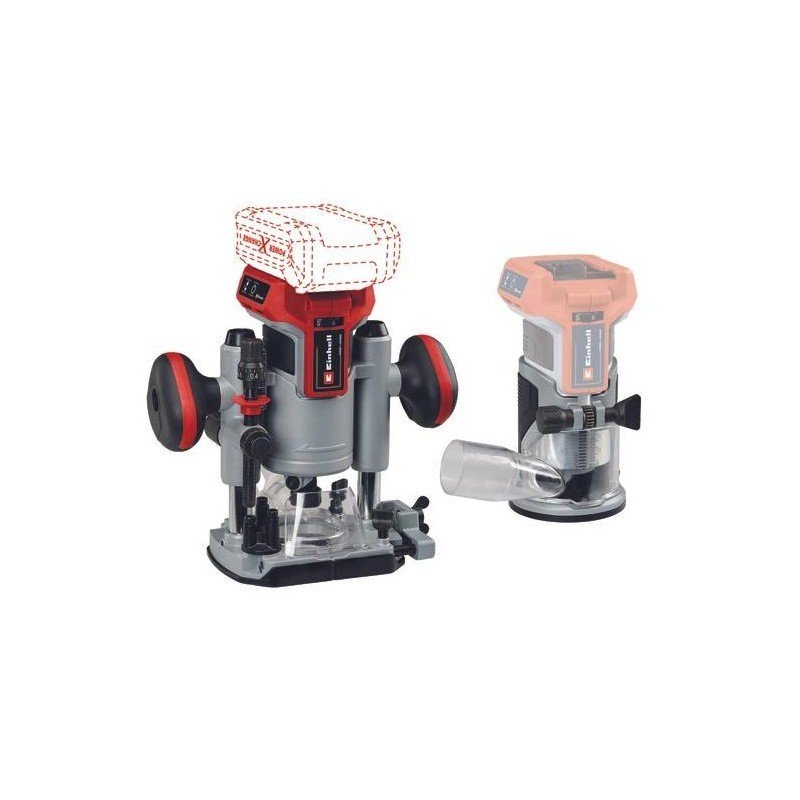 FRESADORA TP-RO 18 SET LI-BL EINHELL