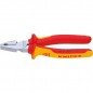 ALICATES UNIVERSALES DE F UERZA VDE CON MANGO VARIO S COMPONENTES 200MM KNIPE X