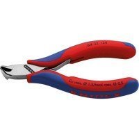 ALICATES DE CORTE OBLICUO FRONTAL ELECTRÓNICA C/ P EQUEÑO BISEL 120MM KNIPEX