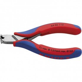 ALICATES DE CORTE FRONTAL ELECTRÓNICA CON BISEL 11 5MM KNIPEX