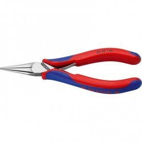ALICATES DE MONTAJE ELECT RÓNICA MORDAZAS PLANAS-RE DONDAS 145MM KNIPEX