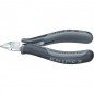 CORTAALAMBRES ELECTRÓNICA ESD PUNTA PLANA PUNTIAGU DA C/ BISEL PEQUEÑO 115MM KNIPEX