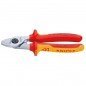 CIZALLA P/ CABLE VDE CON MANGO VARIOS COMPONENTES 165MM KNIPEX