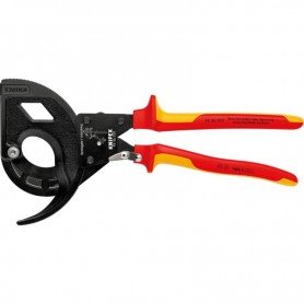 CORTACABLES VDE CON CON C ARRACA Y MANGO 2 COMPONEN TES 320MM KNIPEX