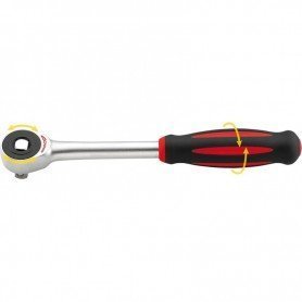CARRACA MANGO GIRATORIO 1 /4" 60 DIENTES 185MM FORM AT