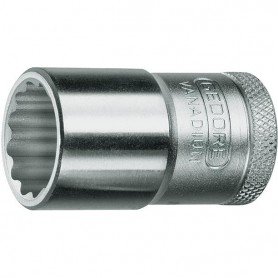 VASO DE LLAVE DE VASO BIH EXAGONAL 1/2" 8X MM GEDOR E