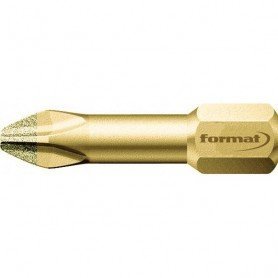 PUNTA DIAMANTE 1/4" DIN31 26C6,3 PH1X25MM FORMAT