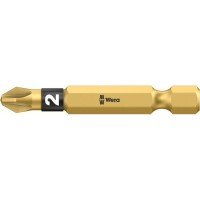 PUNTA DIAMANTE 1/4" DIN31 26E6,3 PZ2X50MM WERA