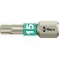 PUNTA INOXIDABLE 1/4" DIN 3126C6,3 T15X25MM WERA
