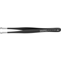 PINZA ANTIESTATICA PUNTAS ACODADAS 120MM NEGRO KNIPEX