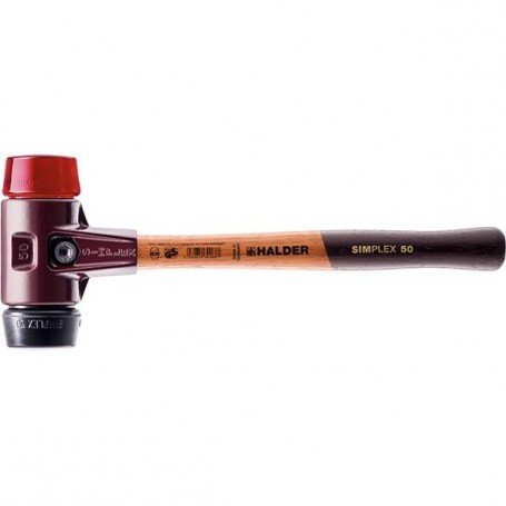 MARTILLO DE SUPERFICIE BL ANDA SIMPLEX GOMA/PLÁSTIC O 30MM HALDER