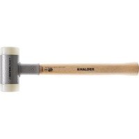 MARTILLO SUPERFICIE BLAND A CON MANGO DE TUBO DE AC ERO SIN CONTRAGOLPE 50MM HALDER