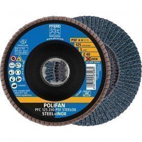 DISCO ABRASIVO DE LÁMINAS X-LOCK STEELOX K60PSF 11 5MM PFERD