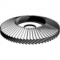 PLATO DISCO LAMINAS 6º CO NVEXO 115MM K60 FORMAT