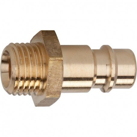 TOBERA INSERCIÓN LATÓN PA RA ACOPLAMIENTO PASO NOMI NAL 7,2MM ROSCA MACHO G1/ 4" RIEGLER