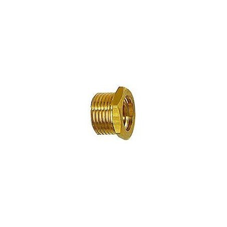 BOQUILLA REDUCCIÓN CORTA LATÓN G1/2" EN G1/4" RIEG LER
