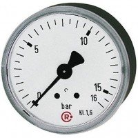 MANÓMETRO TRASERO CÉNTRIC O 50MM 0-10BAR G1/4" RIEG LER