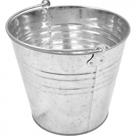 CUBO CHAPA GALVANIZADA 10L.