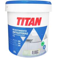 PINTURA REVESTIMIENTO ANTIGOTERAS H8 GRIS 15L TITAN