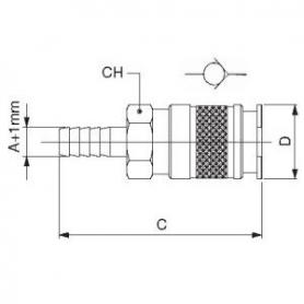 ENCHUFE ESPIGA 8
