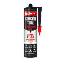 ADHESIVO SOLUCION TOTAL ULTRA AGARRE 300KG 290ML BLANCO FISCHER