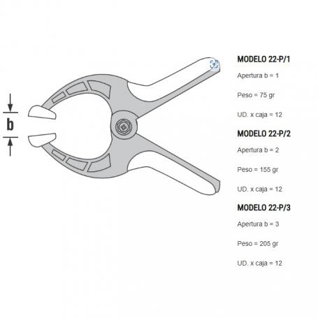 PINZA NYLON