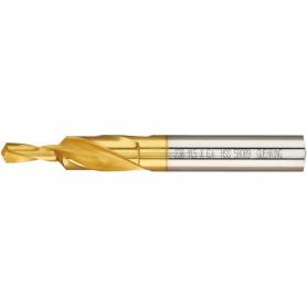 BROCA ESCALONADA HSS TIN AGUJERO PASANTE 90º M5 GÜ HRING