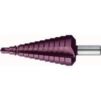 BROCA ESCALONADA UNIVERS. HSS TIALN 6-30,0MM FORMA T
