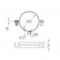 ABRAZADERA M- 6 DE 32 (CAJA 50 UNDS) CYU ABRAZADERA M- 6 DE 32 (CAJA 50 UNDS) CYU