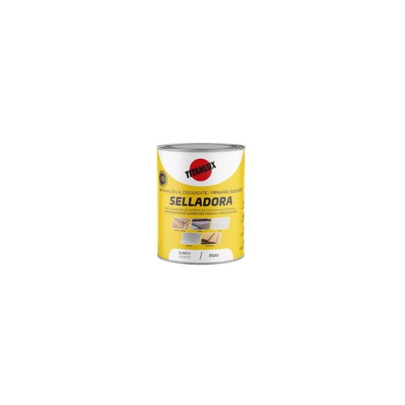 PINTURA SELLADORA AL DISOLVENTE TITAN 750ML.