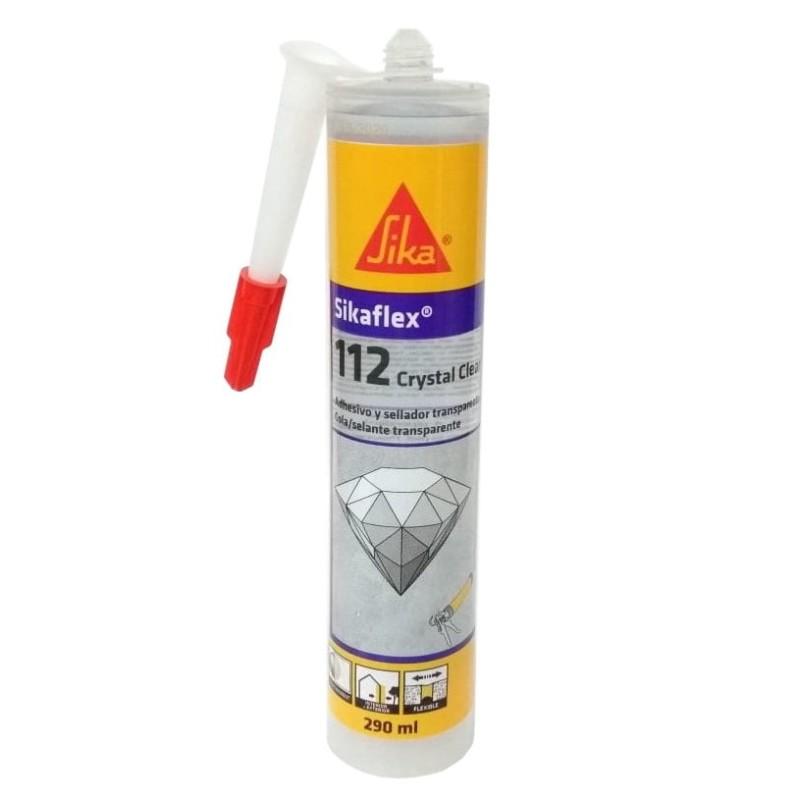 SIKAFLEX CRYSTAL 112 CLEAR ADH.SELLA-PEGA