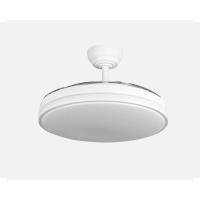 VENTILADOR TECHO DC RELAMPAGO 60W 107CM 3 ASPAS RETRACTIL BL