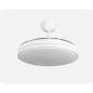 VENTILADOR TECHO DC RELAMPAGO 60W 107CM 3 ASPAS RETRACTIL BL VENTILADOR TECHO DC RELAMPAGO 60W 107CM 3 ASPAS RETRACTIL BL