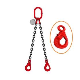 PULPO CADENA OBRA G-100 Ø6MM 2 RAMALES 3MT 1.9TN/1.3TN G/AUTOB.HAMMERLOCK