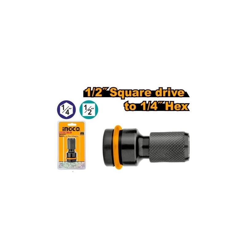 ADAPTADOR LLAVE IMPACTO 1/2-1/4 INGCO ADAPTADOR LLAVE IMPACTO 1/2-1/4 INGCO
